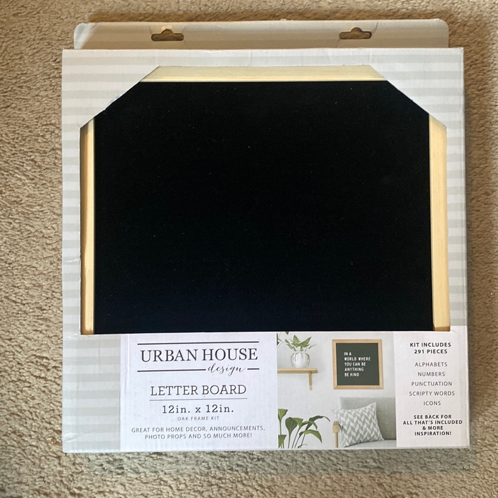 Felt Letter Board by Urban House